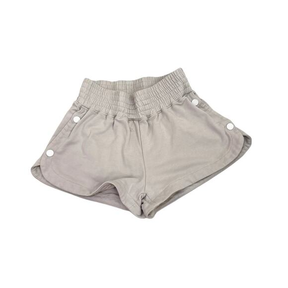 Adika Side Button Gray Cotton Shorts Size Women's Small - Picture 1 of 3